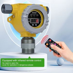 Industrial Oxygen O2 Single Gas Detector 0-30% IP66 Wall-Mounted High Accuracy Sound & Light Alarm - Product Image 2