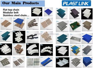 سلسلة <span class=keywords><strong>PL</strong></span> ، ناقل POM البلاستيكي ، سلسلة علوي مستقيمة مزدوجة المفصلات ، تنطبق على خط تجميع الناقل - Product Image 6