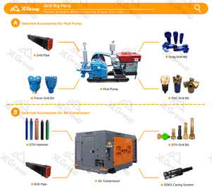 CS260 Brunnenbohrgerät 260m Dieselbetriebenes Wasserbrunnenbohrsystem mit Pumpenmobilität - Product Image 5