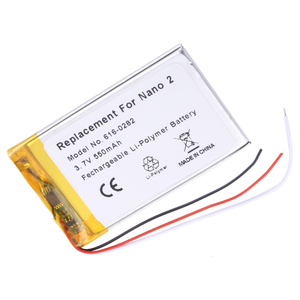 <span class=keywords><strong>แบ</strong></span><span class=keywords><strong>ต</strong></span>เตอรี่ 616-0282 400mAh สำหรับ <span class=keywords><strong>iPod</strong></span> Nano 2 2G รุ่นที่ 2 A1199 Nano2 <span class=keywords><strong>แบ</strong></span><span class=keywords><strong>ต</strong></span>เตอรี่ลิเธียมไอออนสำหรับเปลี่ยน - Product Image 1