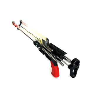 Outdoor-Präzisions-Schleuder mit rotem Punktvisier, langer teleskopischer Stange, starkem Gummiband für die Jagd auf große Distanz - Product Image 2