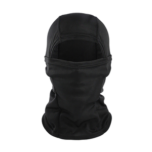 Schwarze Polyester Motorrad-Sturmhaube Gesichtsbedeckung Staub- und Sonnenschutzmaske für den Außenbereich - Product Image 3