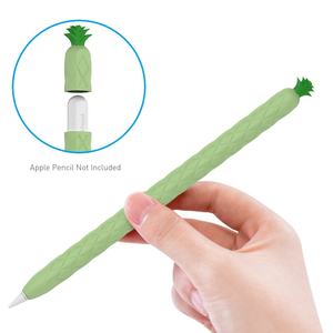 USENGKA graziosa custodia in Silicone ananas <span class=keywords><strong>Cover</strong></span> protettiva per la pelle compatibile con la matita di mele 1 <span class=keywords><strong>2</strong></span> - Product Image 5