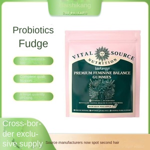 Vitaminas en Gomitas para Mujeres Adultas OEM <span class=keywords><strong>Spot</strong></span>, Clorofila, Hoja de Moringa, Creatina en Polvo, Cápsulas para la Salud del Cabello y el Intestino - Product Image 3