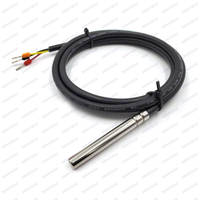 DS18B20 Sensor de temperatura a prueba de agua Paquete de acero inoxidable 1M 3M 5M 18B20 Sonda de cable para Arduino