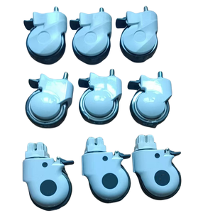 Ruedas giratorias médicas multifuncionales suministradas por fábrica para cama médica - Product Image 3