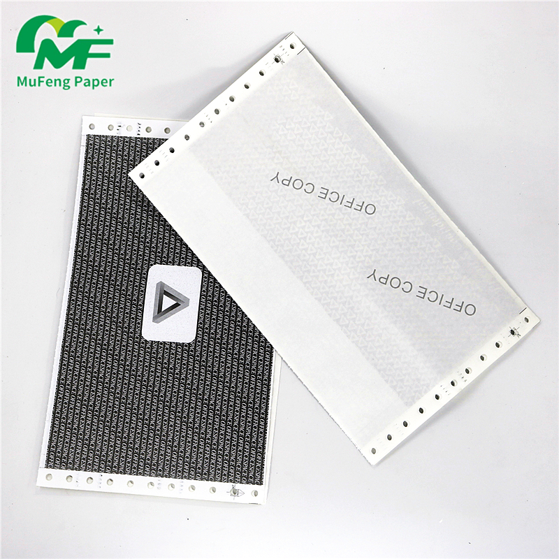Computer Printing Printer Design Book & Receipt Custom Ncr Duplicate Invoice Pads Printed on Color Roll 3ply Carbonless Paper