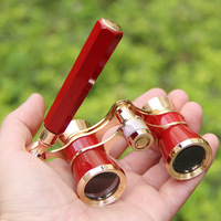 3X25 Metal Porro FMC Opera Glass Binoculars Multi-Coated Lenses Mini High-Definition High-Magnification for Concert Stage
