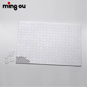 <span class=keywords><strong>Puzzle</strong></span> vierge pour impression d'images personnalisées, jouet éducatif en papier fait à la <span class=keywords><strong>main</strong></span>, personnalisable en couleur, 14 ans, sublimation, <span class=keywords><strong>puzzle</strong></span> A3 - Product Image 1
