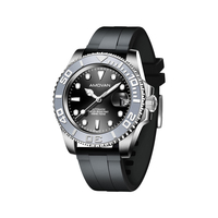 Montre Homme Automatique de Luxe de Haute Qualité Mouvement 8215 Acier Inoxydable 5A Verre Saphir Montre de Plongée de Luxe Homme