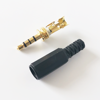 Connecteurs Jack Audio stéréo AUX 3.5MM, assemblage complet, 4 pôles, connecteur 3.5MM