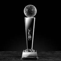 Nouveau trophée de basketball JY, trophée sportif en cristal K9 éco-responsable fait main, logo personnalisé pour gravure laser