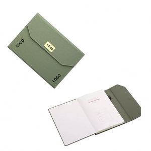 Corporate Office 2 Pieces Business Giveaways <b>Diary</b> <b>Notebook</b> Green Gift Set for Promotion - Product Image 3