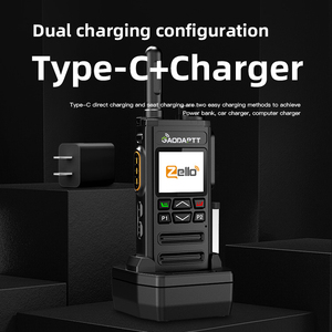 วิทยุสื่อสาร GaodaPTT K6 4G LTE GSM แบบพกพา รองรับ OEM อินเตอร์คอม วิทยุสื่อสารสองทาง ครอบคลุมทั่วโลกแบบไม่จำกัด วอล์คกี้ทอล์คกี้ - Product Image 2