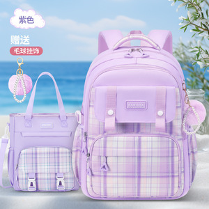 Pink Rolling School <b>Bag</b> Kids and for With Lunch <b>Bag</b> Lunch Boxes for School Kids Bpa Free and Lunch Mini Cooler <b>Bag</b> Nylon - Product Image 2