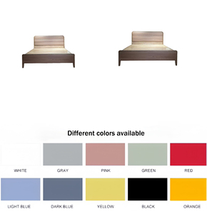 Кровать GuanSai 2025: Новая современная двуспальная кровать размера King-size с каркасом из массива дуба и ясеня для спальни - Product Image 5