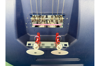Machine à tricoter à plat pour la fabrication de cols polo en côtes, système entièrement automatique, bon prix