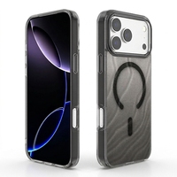 Nouvelle coque de téléphone magnétique antichoc en TPU et PC transparente pour iPhone 16 17 18 Pro Max
