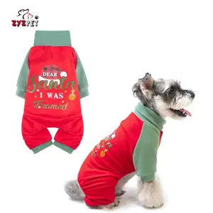 ZYZ PET Holiday Outdoor Hunde pullover für kleine Hunde, Hunde weihnachts kleidung, Hunde pyjama hemd Warm Dressing Up