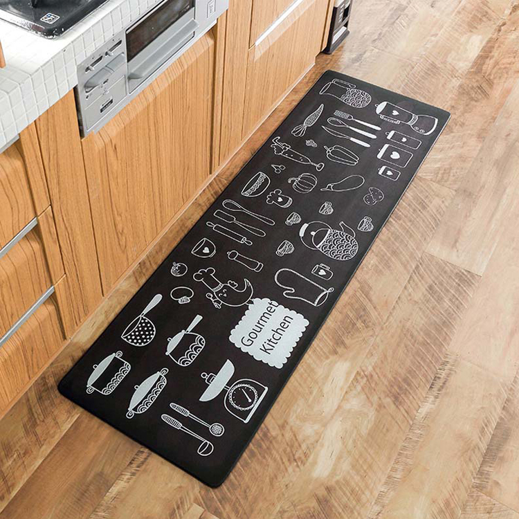 Allifemats Chenille Bathroom Mat Soft Absorbent