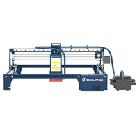 SCULPFUN S30 Pro Max 20W Machine de découpe laser pour métal graveur laser avec système d'assistance pneumatique à commande automatique