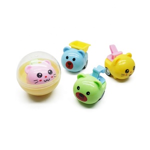 Cartone animato tirare indietro ingegneria giocattoli per bambini 50mm uovo sorpresa - Product Image 3