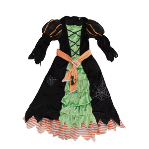 Gran oferta, conjunto <span class=keywords><strong>de</strong></span> disfraz <span class=keywords><strong>de</strong></span> Cosplay <span class=keywords><strong>de</strong></span> bruja bonita para niños y niñas, vestido <span class=keywords><strong>de</strong></span> princesa con accesorios para fiestas y fanáticos del Anime - Product Image 3