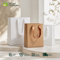 Sacs en papier kraft personnalisés de luxe pour chaussures, vêtements, emballages, sacs à main, bijoux, cadeaux, avec impression de logo
