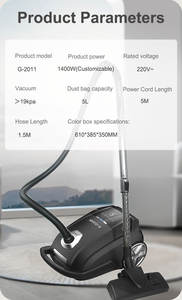 <span class=keywords><strong>Aspirateur</strong></span> Balai à <span class=keywords><strong>Sac</strong></span> Puissant Cyclonique Vacume Factory <span class=keywords><strong>2000W</strong></span> pour Cendres et Tapis - Product Image 5