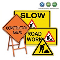 Film réfléchissant haute intensité de qualité professionnelle, imprimé sur mesure, pour signalisation routière, zone de construction, sécurité, vente en gros