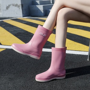 Bottes de ponton imperméables à prix d'usine pour la navigation de plaisance et la pêche, bottes de pluie légères antidérapantes à la cheville en néoprène pour l'été, l'automne et l'hiver - Product Image 3