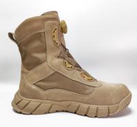Bottes de randonnée en cuir pour hommes, bottes tactiques d'extérieur, bottes de sécurité pour le désert et la jungle, vente chaude