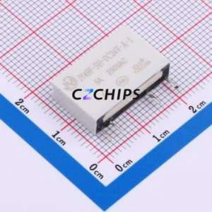 JY49F-SH-DC24V-A-1 Power Relay Through hole,20x5mm Relay 24V 1 Normally Open: 1A (SPST-Normally Open)::: 4 5A-250VAC/5A-30VDC - Product Image 1