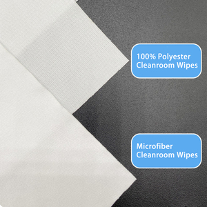 WIPESTAR 150pcs 9inch Square 100% Polyester Eco-Friendly Dust-free Cleanroom <strong>Wipes</strong> Hot-cut Cleaning Mobile Phone Cameras LCDs - Product Image 3