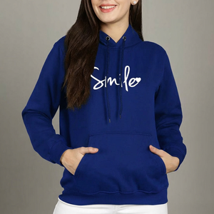 Sweat-shirt à capuche décontracté doux et confortable de haute qualité, pour femme, hiver, couleur unie, respirant, vente en gros, fabrication OEM, personnalisable - Product Image 1
