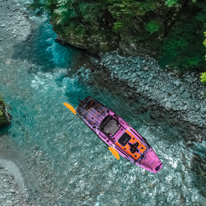 Kayak de pagayage extérieur <span class=keywords><strong>en</strong></span> deux parties facile à transporter avec entraînement à ailettes Surf <span class=keywords><strong>en</strong></span> <span class=keywords><strong>eau</strong></span> peu profonde Lacs profonds Océan Fabriqué <span class=keywords><strong>en</strong></span> <span class=keywords><strong>polyéthylène</strong></span> durable - Product Image 2