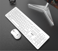Pour Acer Clavier et souris sans fil Combo 2.4G Silencieux Compatible avec Windows Chrome Ordinateur portable PC Bureau