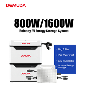 Sistema de Energía Solar para Balcón con Microinversor de 800W, Kit de Controlador MPPT - Product Image 1