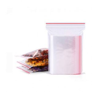 Sac d'emballage transparent personnalisé 22x14cm en plastique PE givré, impression par sublimation/sérigraphie, sac cadeau promotionnel, impression d'étiquette - Product Image 2