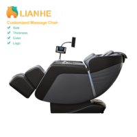 Fauteuil de massage Shiatsu de luxe à rouleaux, zéro gravité, corps entier, électrique, chauffant, grattoir dorsal, usage domestique, vente directe usine, OEM