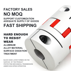 XL-40 sao hình dạng kẹp mận hoa đàn hồi khớp nối hợp kim nhôm, mô-men xoắn cao <span class=keywords><strong>servo</strong></span> động cơ bước - Product Image 3