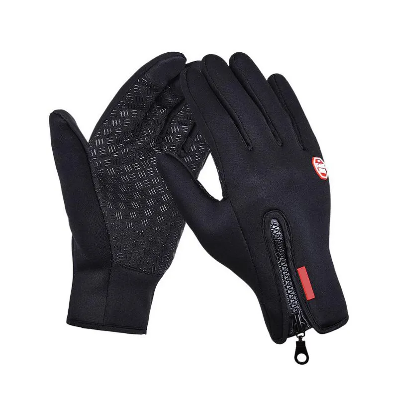 Touch Screen Winter Cycling Gloves Sport Fishing Hiking Warm Gloves Unisex Guantes Ciclismo Bicycle Gloves