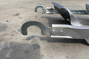 Viga de <span class=keywords><strong>escalera</strong></span> de andamio de acero galvanizado con alta capacidad para aplicaciones exteriores <span class=keywords><strong>Escalera</strong></span> Marco de <span class=keywords><strong>escalera</strong></span> de tablón de metal - Product Image 6