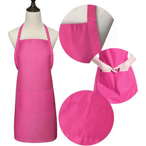 Tablier de Chef Personnalisé Unisexe Rose avec 2 Poches pour Cuisine, Barbecue, Dessin, Cuisson – Vente en Gros - Product Image 3