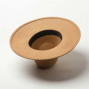 Sombrero Fedora de Lana Unisex X1262, Gorra Homburg Jazz con Ala Ancha, Sombrero de Fieltro para Adultos, Informal/para Exteriores - Product Image 5