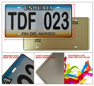 Cartelli di latta con targa auto d'epoca per targa in metallo Poster per Bar Club muro Garage decorazione per la casa 6x12 "Custom retrò Tin Sign - Product Image 5