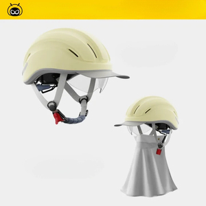 BI BEE Elektromotor rad helm Damen gesichts schutz Ultraleichtes ABS-Material Atmungsaktives Design Gesichts maske Sonnenschutz helm - Product Image 4