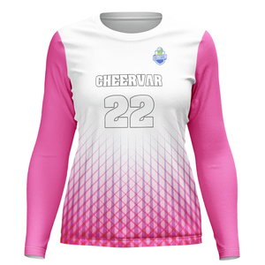 ชุดวอลเลย์บอลคอกลมแขนยาวสำหรับผู้หญิงชุดเล่นวอลเลย์บอลฝึกซ้อมแข่งขัน - Product Image 3