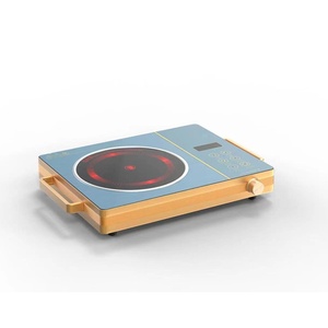 Table de cuisson électrique encastrable double foyer 110V 30 pouces en céramique lisse, commande tactile, efficacité énergétique classe A - Product Image 1
