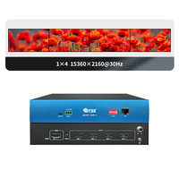 1DP2.1 Entrée 4HDMI2.0 Sortie 2x2 1x4 4x1 Extenseur de mur vidéo FPGA Latence zéro Épissure multi-écrans BIT-MSE-8K60D-104Pro